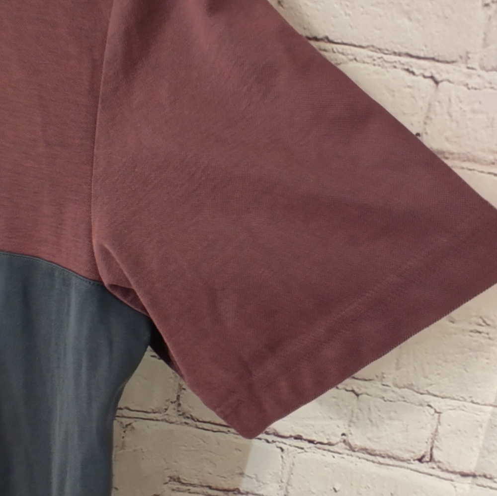 Travis Mathew Away We Go Color Block Burgundy Gol… - image 8